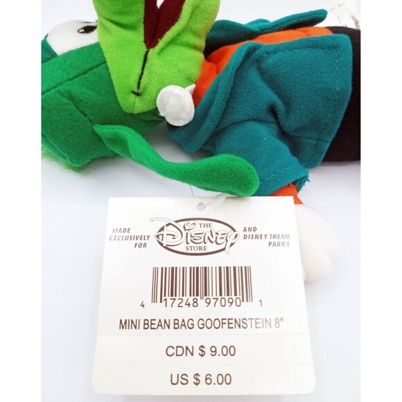 Goofy Goofenstein Walt Disney Store Mini Bean Bag Plush Vintage Halloween 8 Inch - Picture 8 of 9